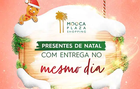 Mooca Plaza tem presentes de Natal com entrega no mesmo dia pelo aplicativo