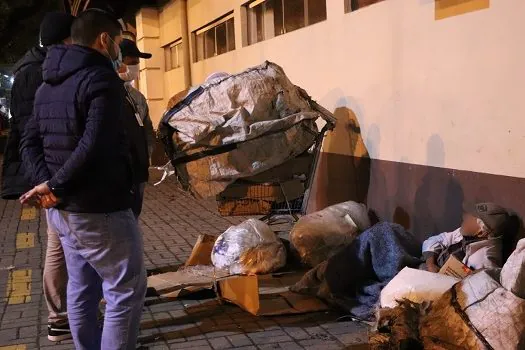 Ação da prefeitura de Ribeirão Pires oferece amparo aos moradores em situação de rua