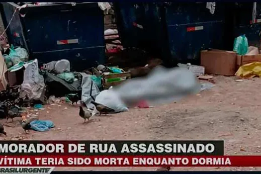 Morador de rua é assassinado a tiros na zona sul de São Paulo