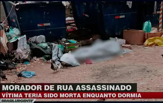 Morador de rua é assassinado a tiros na zona sul de São Paulo