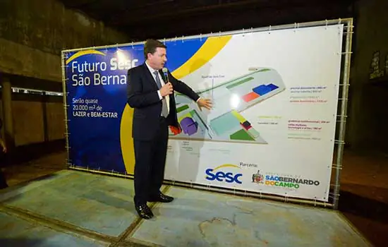 Prefeito Orlando Morando anuncia 1º Sesc em São Bernardo