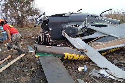 Morre piloto do helicóptero da Força Nacional de Segurança Pública