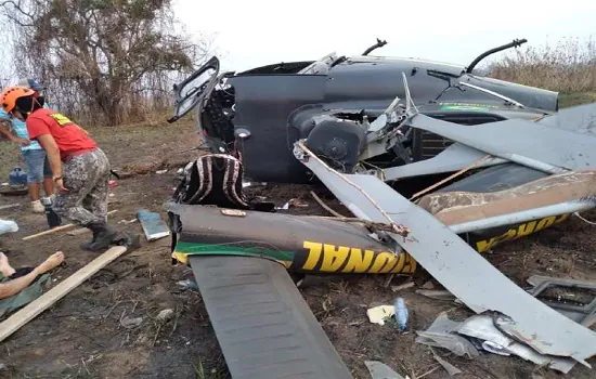 Morre piloto do helicóptero da Força Nacional de Segurança Pública