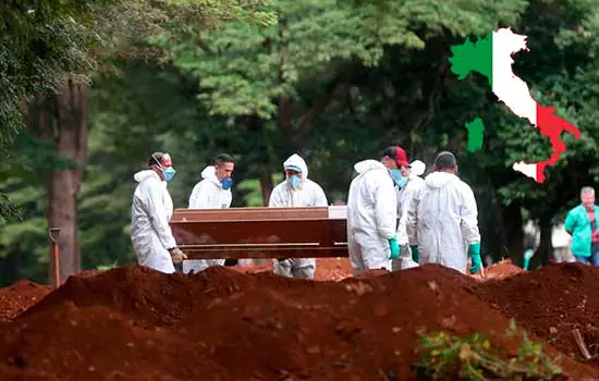 Surto provoca morte em massa de idosos abandonados em asilos na Itália