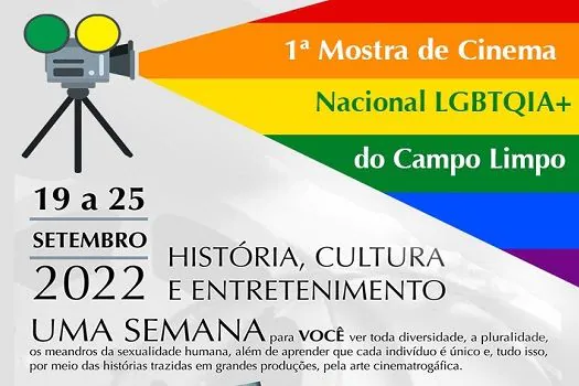 Mostra Nacional LGBTQIA+ de Cinema discute diversidade, pluralidade e sexualidade humana