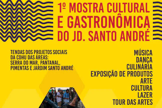 CDHU reúne comunidades na 1ª Mostra Cultural e Gastronômica do Jd Santo André