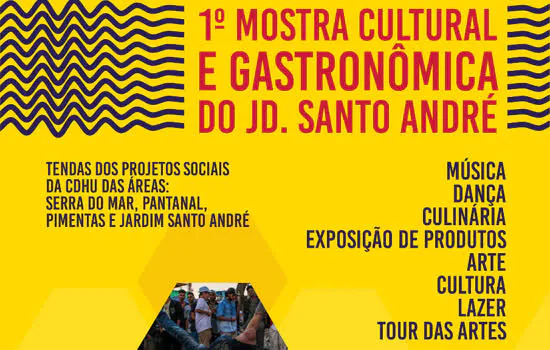 CDHU reúne comunidades na 1ª Mostra Cultural e Gastronômica do Jd Santo André