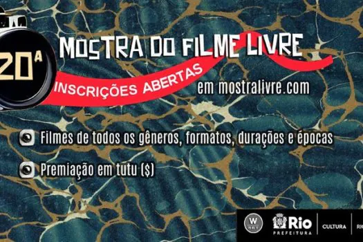 Mostra do Filme Livre tem inscrições abertas