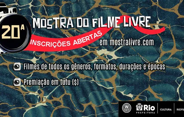 Mostra do Filme Livre tem inscrições abertas