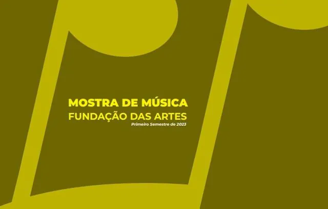 Fundação das Artes realiza Mostra de Música do 1º semestre de 2023