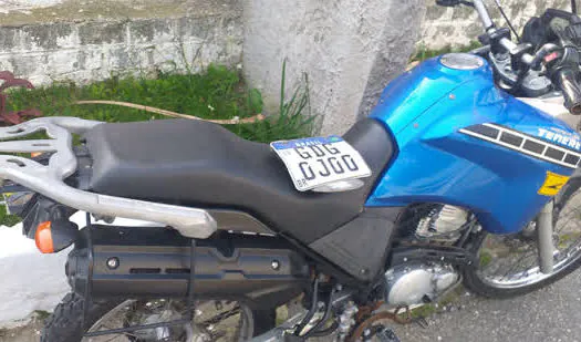 GCM de Ribeirão Pires apreende moto sem placa