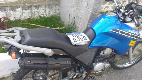 GCM de Ribeirão Pires apreende moto sem placa