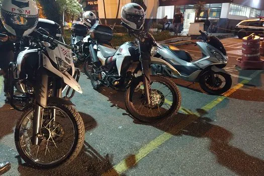 Policiais militares detém indivíduo por furto a motocicleta em Mauá