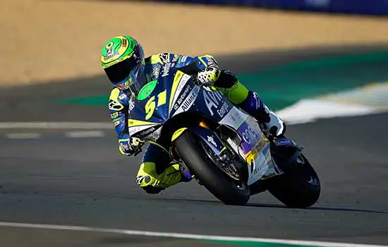 Moto sem rendimento e acidente tiram Eric da pista em Le Mans