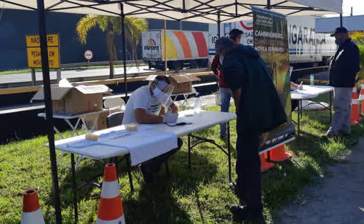 CCR ViaOeste e Sest Senat orientam motoristas sobre prevenção à Covid-19