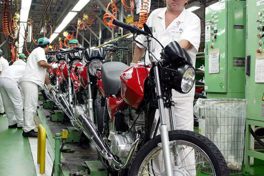 Produção de motos cresce 3,4% e tem melhor resultado em 13 anos