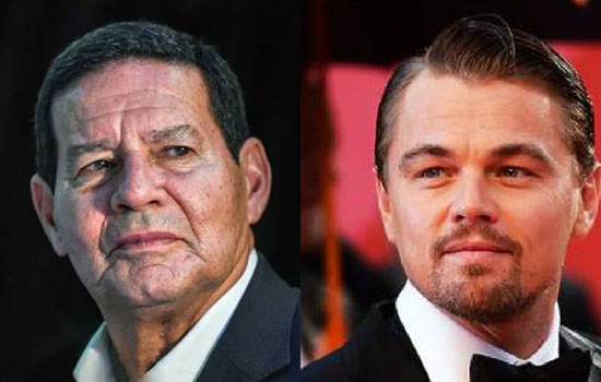 Mourão chama DiCaprio para visitar Amazônia e diz ter ‘angústia’ por resultados