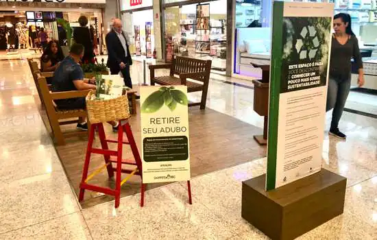 Shopping ABC inaugura espaço com mobiliário reciclado