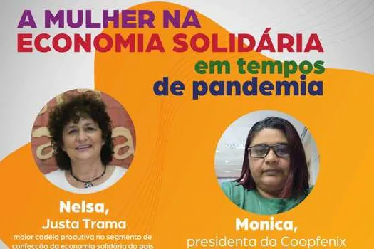 Diadema realiza live “A Mulher na Economia Solidária em Tempos de Pandemia”