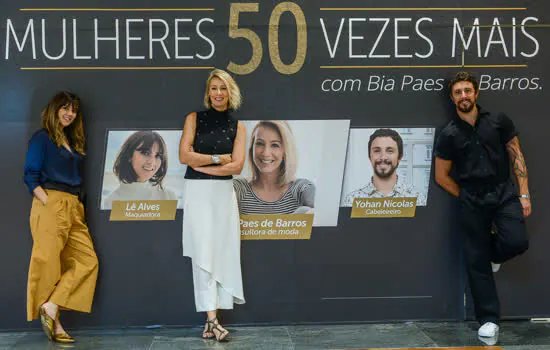 ParkShoppingSãoCaetano realizou workshop de moda com Bia Paes de Barros