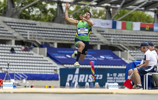 Brasil chega a 11 ouros no Mundial de atletismo paralímpico de Paris