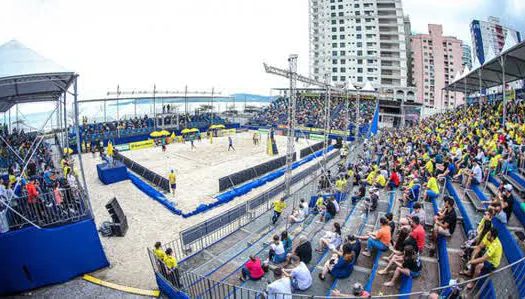 Itapema recebe etapa brasileira do Circuito Mundial de Vôlei de Praia