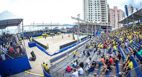 Itapema recebe etapa brasileira do Circuito Mundial de Vôlei de Praia