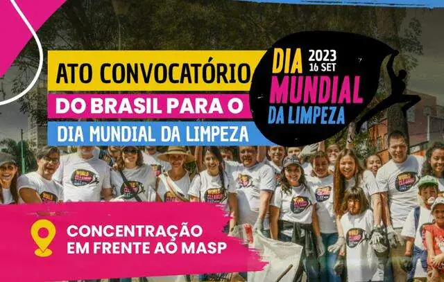 Avenida Paulista recebe mutirão para o ‘Dia Mundial da Limpeza’