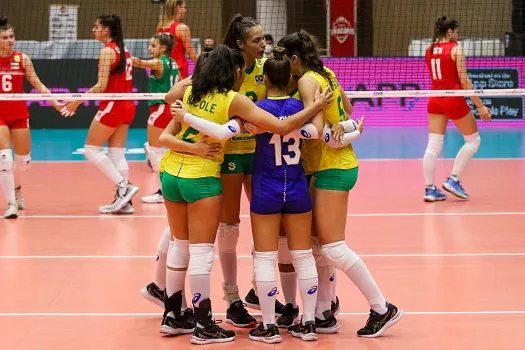 MUNDIAL SUB-18 FEMININO: Brasil vence Bulgária e encerra fase de classificação com vitória