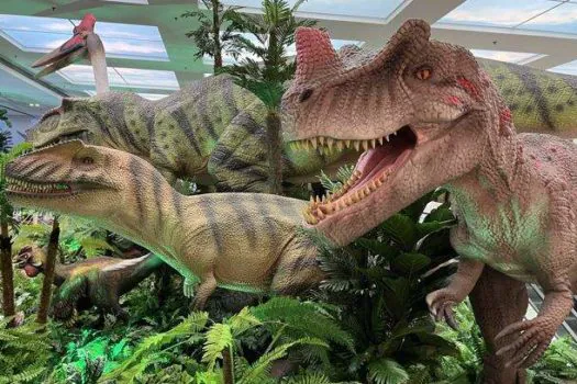 MorumbiShopping recebe a maior exposição de dinossauros da América Latina