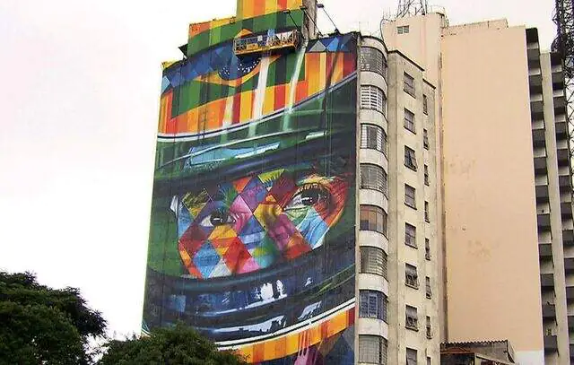 Parceria entre Governo de SP e CNJ leva mural de Eduardo Kobra a presídio em Guarulhos