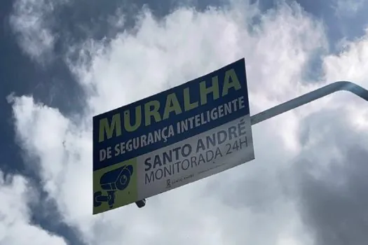 Santo André instala Muralha Eletrônica com tecnologia de reconhecimento facial