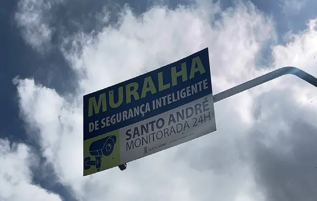 Santo André instala Muralha Eletrônica com tecnologia de reconhecimento facial