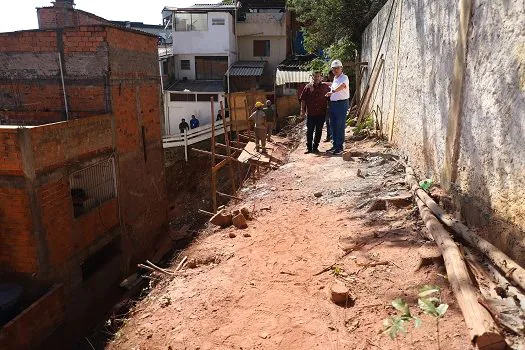 Prefeitura de Diadema realiza obra preventiva no Parque Real