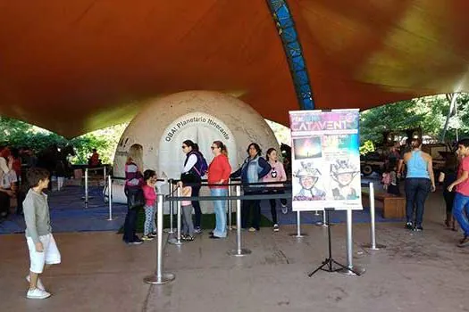 Museu Catavento recebe Planetário inflável da OBA