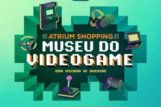 Museu do Videogame Itinerante volta ao Atrium Shopping