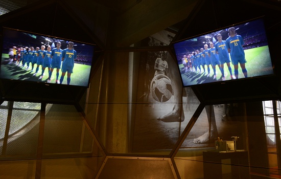 História do futebol feminino no Brasil no Museu do Futebol