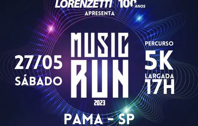 Lorenzetti apresenta a corrida Music Run 2023