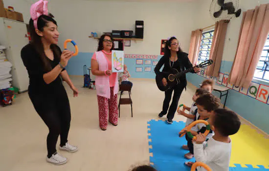 Alunos de Ribeirão Pires participam do projeto “Musicalizar para Integrar”