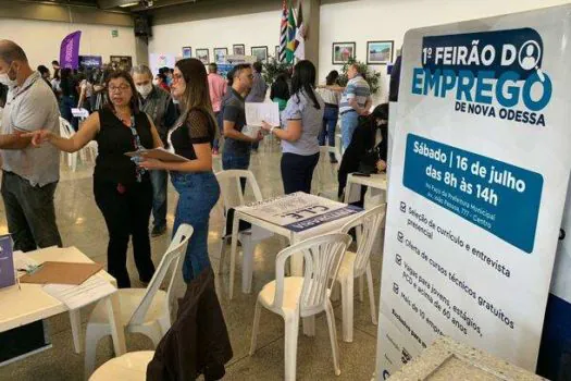 Prefeitura e empresas confirmam 2º ‘Feirão do Emprego’ de Nova Odessa em setembro