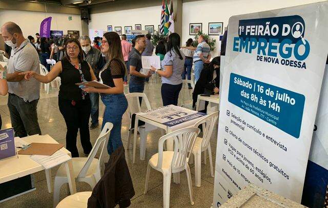 Prefeitura e empresas confirmam 2º ‘Feirão do Emprego’ de Nova Odessa em setembro