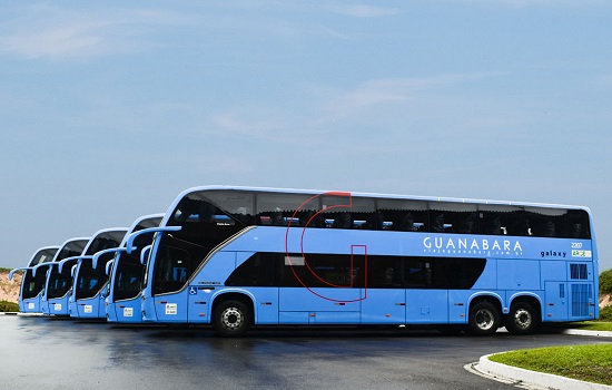 Ônibus Busscar Vissta Buss DD da Expresso Guanabara