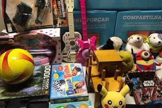 ViaQuatro e ViaMobilidade recebem quase 4 mil brinquedos na campanha Natal Solidário