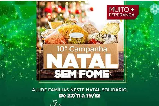 Continental Shopping recebe doações de alimentos para Natal Solidário