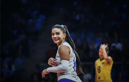 Seleção feminina arrasa Porto Rico e ganha embalo no Mundial de Vôlei