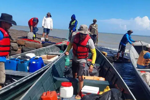 19 brasileiros estão desaparecidos na costa da Guiana Francesa