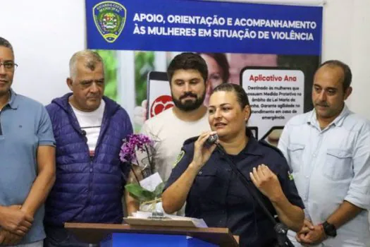 Primeira comandante mulher toma posse na GCM de Ribeirão Pires