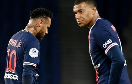 Neymar e Mbappé se entendem