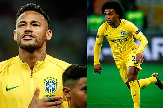 Tite chama Willian, do Chelsea, jogar no lugar de Neymar na Copa América