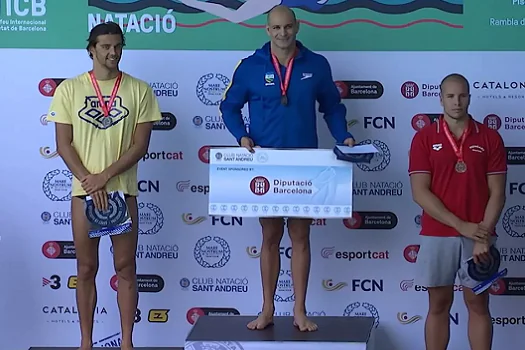 Brasil leva ouro com Nicholas Santos e soma 8 medalhas em etapa do Mare Nostrum